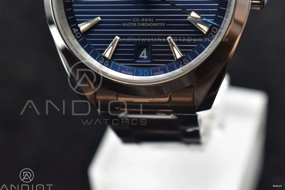 Blue Terra 1:1 Bracelet SS A8900 On Dial SS Best 150M VSF Aqua Edition 1222